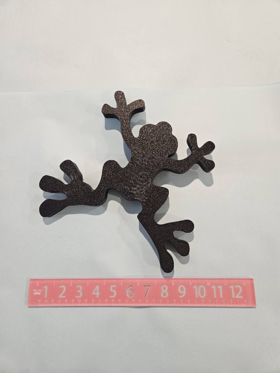 Blank Frog Mosaic Backer in Black